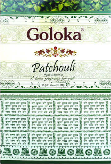 Goloka premium kadzidło paczuli masala 15g