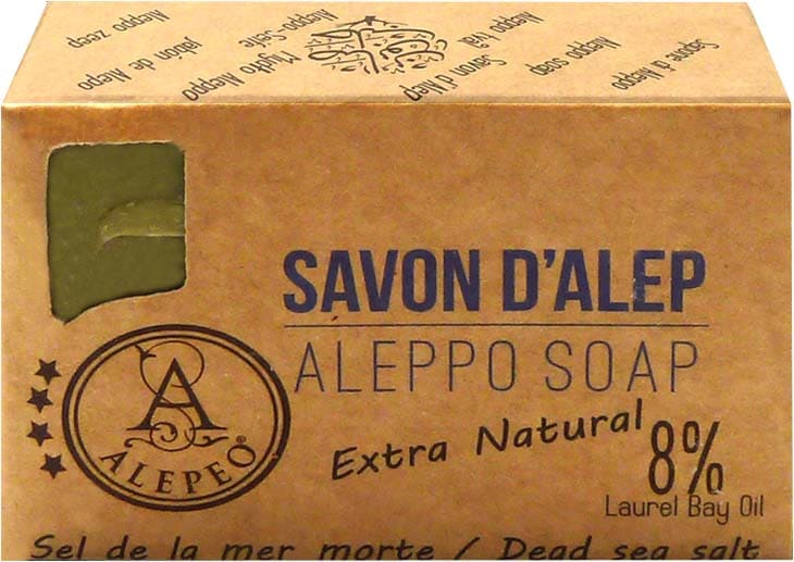 Mydło z Aleppo sól z Morza Martwego 8% 100g