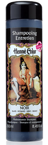 Zestaw 3 szamponów pielęgnacyjnych Henna Color black 250ml